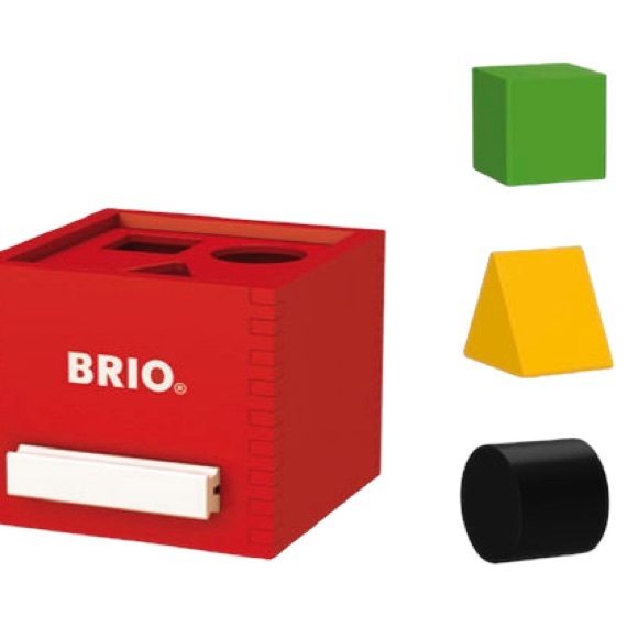 Brio Toys | Brio Wooden Sorting Box, Toddler | Color: Red | Size: OS. - Picture 3 of 10